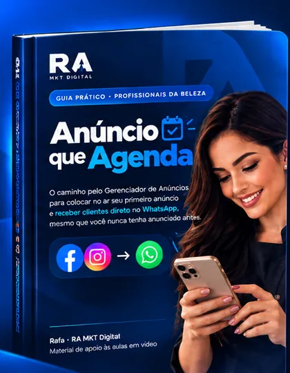 Capa do guia em PDF Anúncio que Agenda